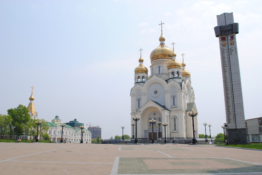 Картинки площадь славы хабаровск